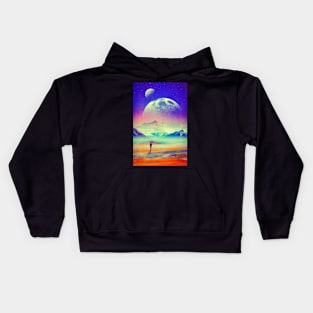 Walking Alone Edit Kids Hoodie